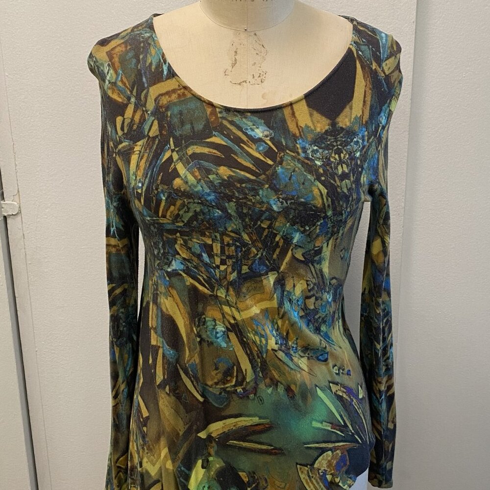Vintage Long-Sleeve Blouse